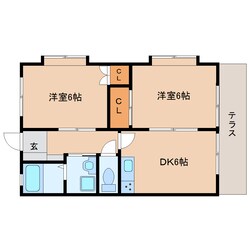 古庄駅 徒歩23分 1階の物件間取画像